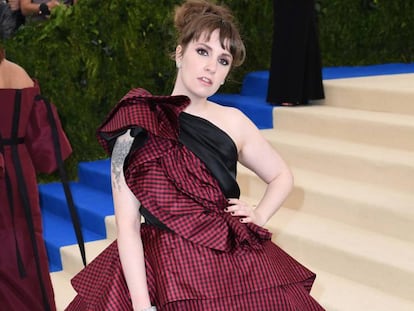 Lena Dunham, en la Gala del Met.