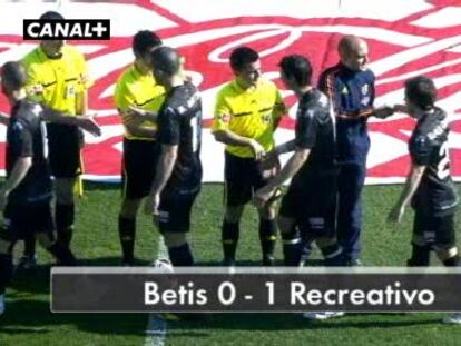 Betis 0 - Recreativo 1