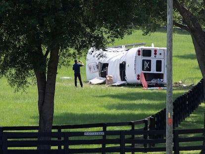 Accidente de autobús en Florida