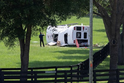 Accidente de autobús en Florida