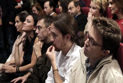 Pablo Iglesias ha advertido de que Podemos "no es un experimento" y ha defendido la necesidad de poner en marcha un proceso constituyente  para abrir el "candado de 1978".  