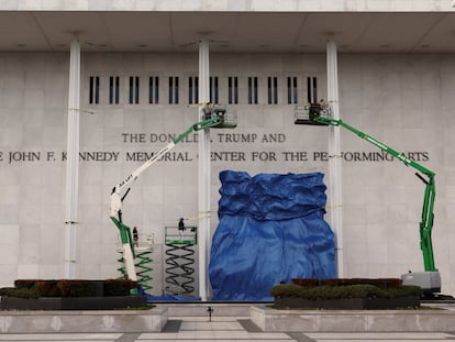 Cambio de nombre Trump en el Kennedy Center de Washington