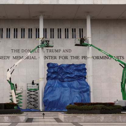 Cambio de nombre Trump en el Kennedy Center de Washington