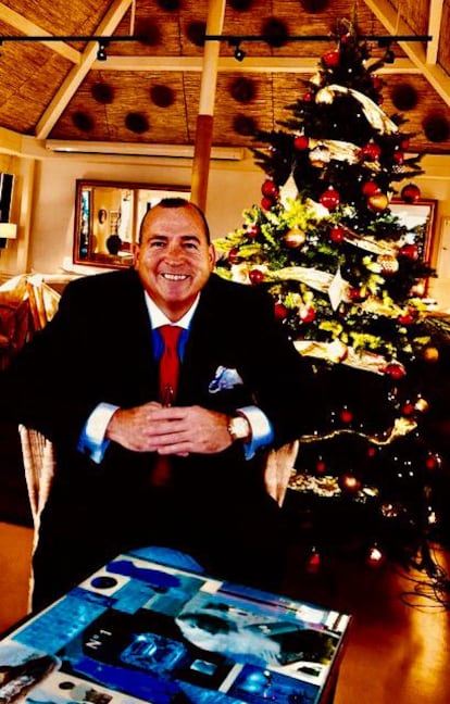 Businessman Pat Andrew in an image provided by one of the people affected by his dealings.