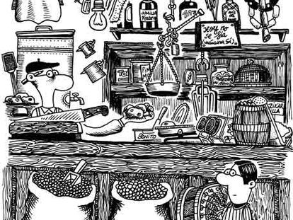 El tufillo del bacalao, el café y el chocolarte daban una bienvenida acogedora