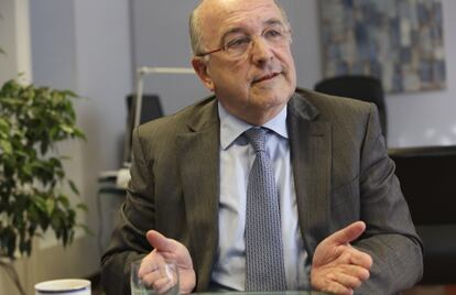 Joaqu&iacute;n Almunia, vicepresidente de la Comisi&oacute;n Europea.