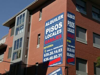 Promoción de viviendas en alquiler en Madrid.