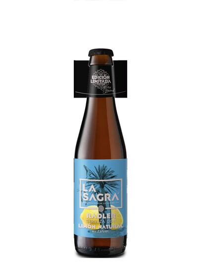 La Sagra ha incorporado a su catálogo La Sagra Radler, una cerveza suave y ligera especialmente pensada para el verano, ya que incorpora limón natural. De cuerpo cremoso y turbio, algo propio de las cervezas con trigo, tiene también baja graduación (2,6% vol.), lo que la hace ideal para momentos de mucho calor. La mezcla con la limonada, hecha a base de limón natural, aporta un sabor cítrico y refrescante, con el objetivo de ser más apetecible para la temporada veraniega. Precio: 1,59 euros.