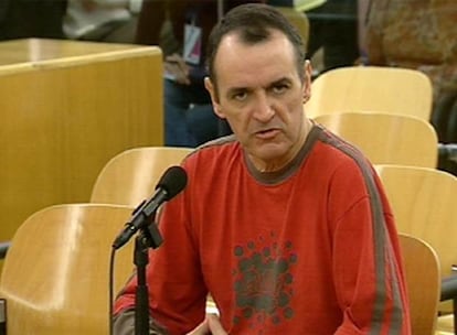 Ignacio de Juana Chaos, durante su declaración como testigo en un juicio celebrado en octubre de 2006 en la Audiencia Nacional contra una integrante del 'comando Madrid'.