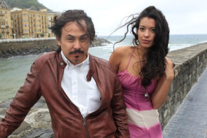 El director de 'Miss Bala', Gerardo Naranjo, (izquierda) y la actriz Stephanie Sigman (derecha)derecha