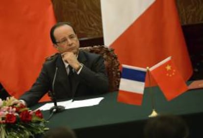 El presidente francés, François Hollande. EFE/Archivo