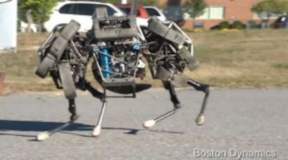 Robot militar fabricado por Boston Dynamics.