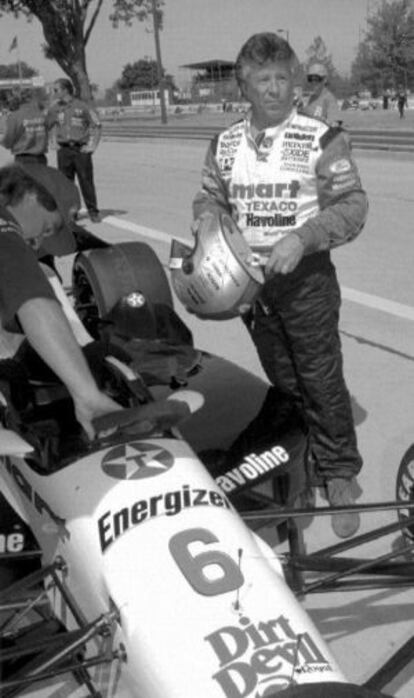 Andretti, en su época de piloto en la IndyCar