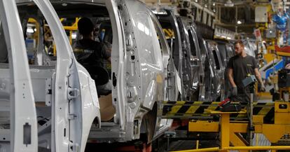 Fábrica de Renault en la ciudad francesa de Maubeuge.  