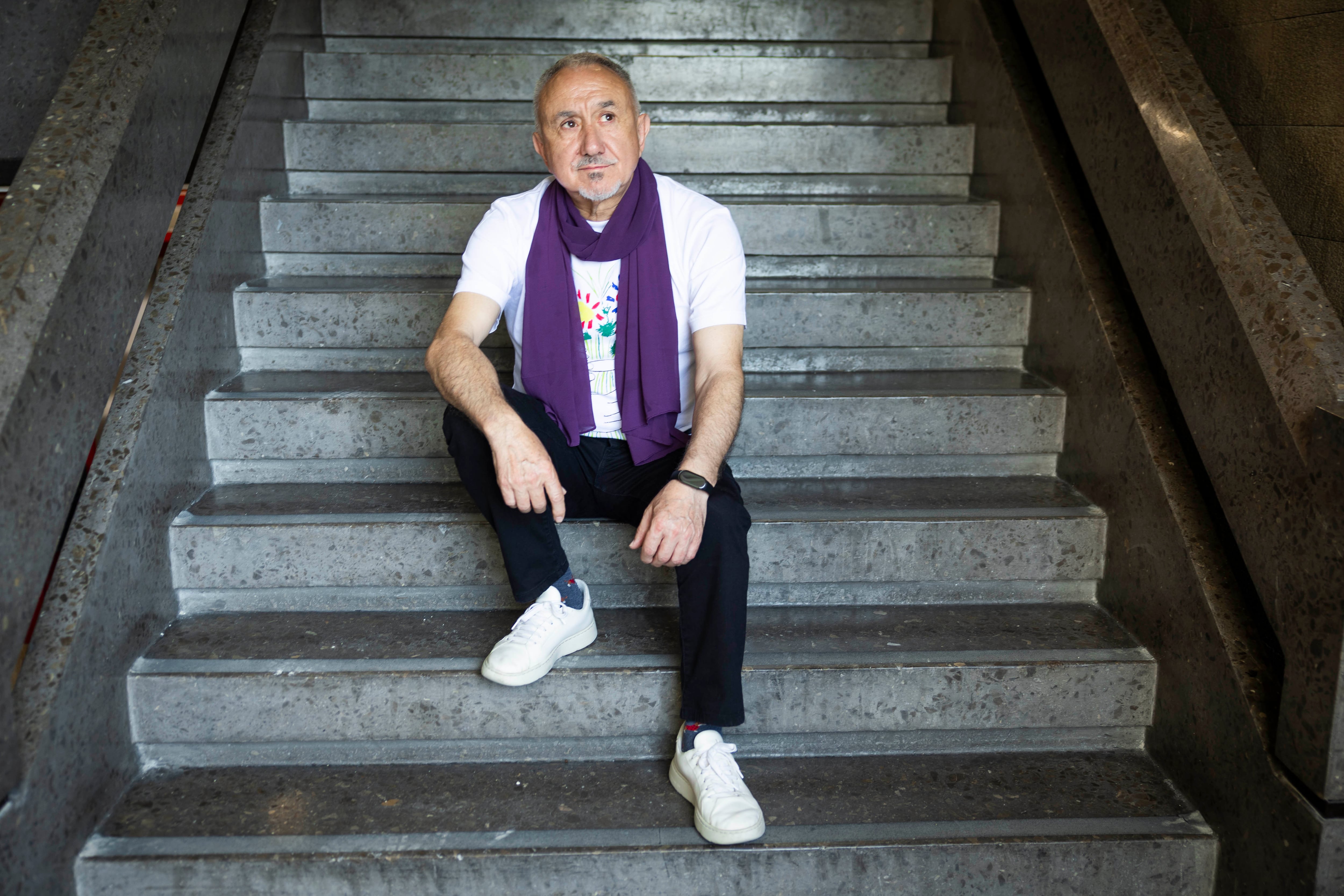 Pepe Álvarez, secretario general de UGT, en la sede del sindicato en Madrid. 