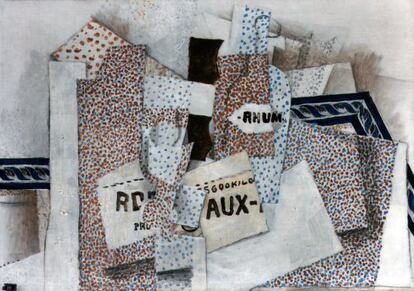 'Botella' de Georges Braque.
