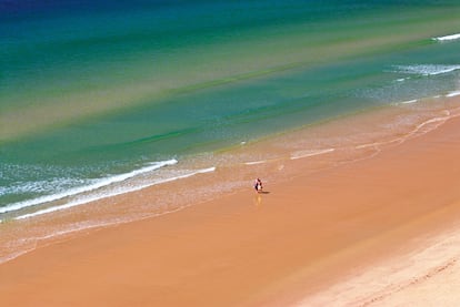 Praia da Falésia, en Olhos de Água Algarve portugués
