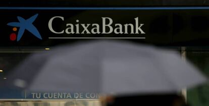 Oficina de CaixaBank en un imagen de archivo.