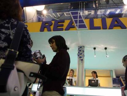 Pabellón de Realia en el Salón Inmobiliario de Madrid.