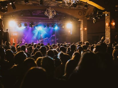 Lagartija Nick durante el Festival Esmorga, el 16 de marzo de 2019.