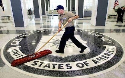 Imagen de la sede central de la CIA, a las afueras de Washington.