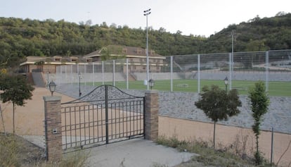 Finca de La Fontadela, en un terreno no urbanizable de Loeches.