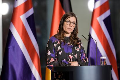 Iceland's Prime Minister Katrin Jakobsdottir