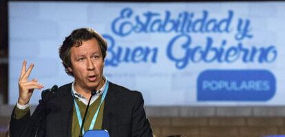El vicesecretario de Organización del PP, Carlos Floriano.