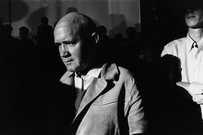 Jean Genet, en  Chicago en 1968.