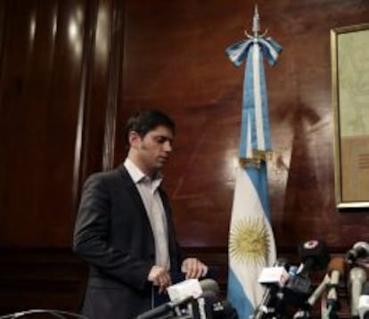 JEl ministro de Econom&iacute;a argentino, Axel Kicillof.