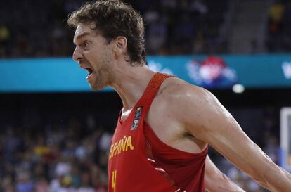 Pau Gasol durante este Eurobasket 2017