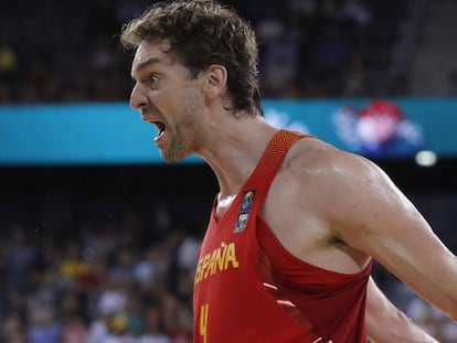 Pau Gasol durante este Eurobasket 2017