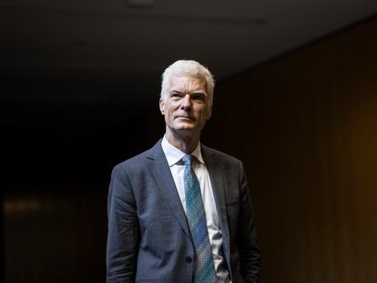 Andreas Schleicher, director de Educación de la OCDE, este jueves en Barcelona.