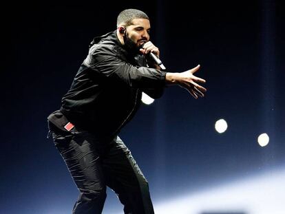 El rapero Drake en un concierto en el Qudos Bank Arena de Sydney, Australia, el pasado 7 de noviembre.