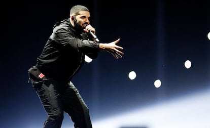 El rapero Drake en un concierto en el Qudos Bank Arena de Sydney, Australia, el pasado 7 de noviembre.