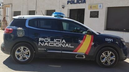 Un vehículo de la Policía Nacional.