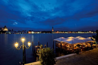 Terraza del Belmond Hotel Cipriani, en Venecia, que recibió el premio en la última convención de The Leading Hotels of the World como el mejor valorado en las inspecciones de los 'clientes misteriosos'.