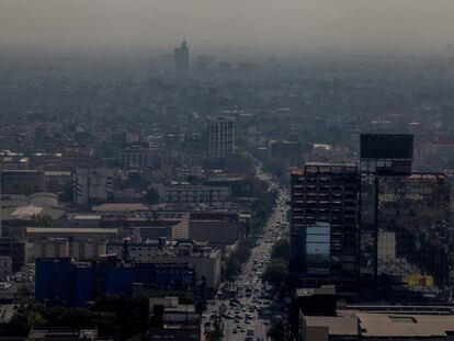 Vista de la Ciudad de M&eacute;xico del pasado 14 de diciembre. 