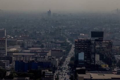 Vista de la Ciudad de M&eacute;xico del pasado 14 de diciembre. 