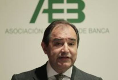 El secretario general de la Asociaci&oacute;n Espa&ntilde;ola de Banca (AEB), Pedro Pablo Villasante.