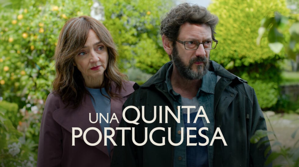 Cartel promocional de la película española 'Una quinta portuguesa', nominada a los Premios Goya.