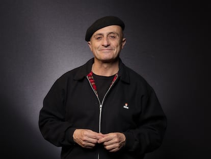 El actor Pepe Viyuela, retratado en el Teatro del Barrio de Madrid en 2021.