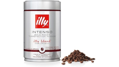 Lata de 250 gramos de café Arábica y sabor intenso de la marca Illy.