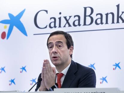 Gonzalo Gortázar, consejedo delegado de CaixaBank.