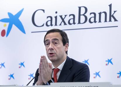 Gonzalo Gortázar, consejedo delegado de CaixaBank.
