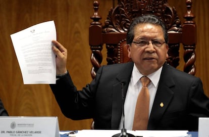 El fiscal de la nación Pablo Sánchez Velarde.