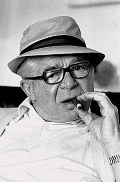 Retrato de Billy Wilder.