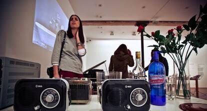 Exposición 'Música y Acción' en el centro José Guerrero de Granada.
