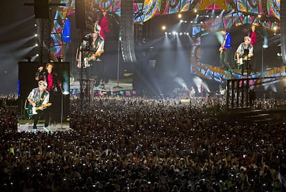 Así luce la Ciudad Deportiva de La Habana en el concierto de los Rolling Stones.