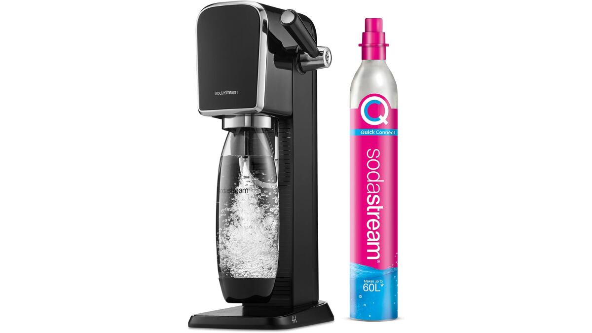 Máquina para hacer agua con gas.